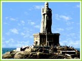 Thiruvalluvar Statue, Kanyakumari